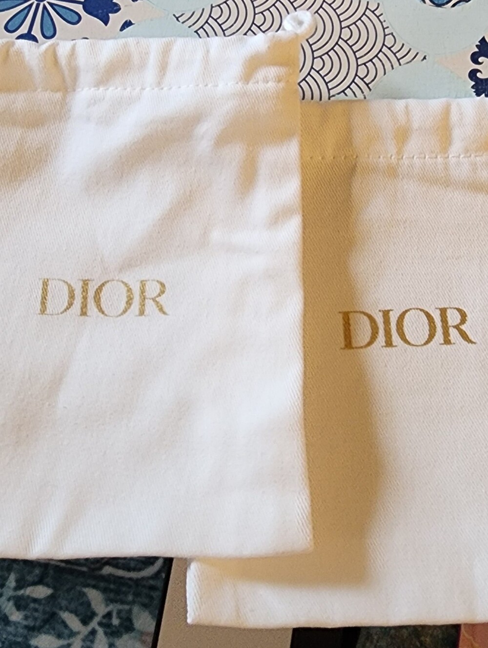 Small DIOR fabric Pouch